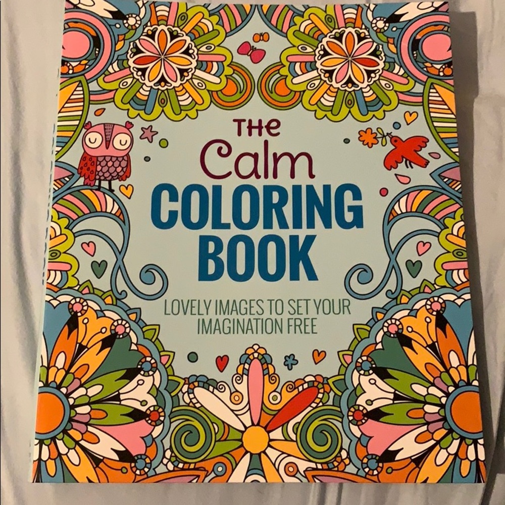 The calm coloring book